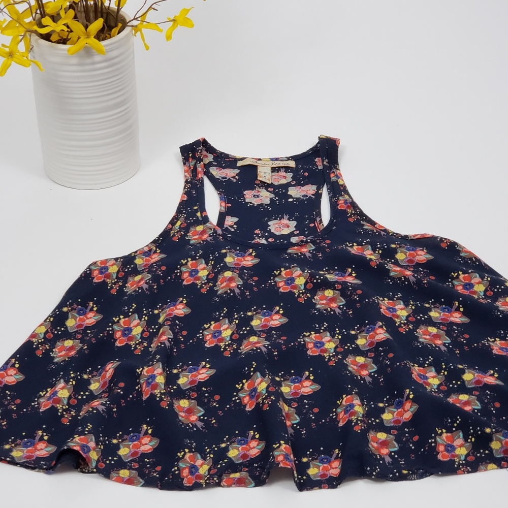 American Rag Crop Racerback Tank Top - Picture 2 of 8